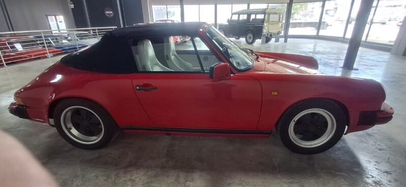 
								1986 Porsche Carrera Cabriolet 3.2 LHD full									
