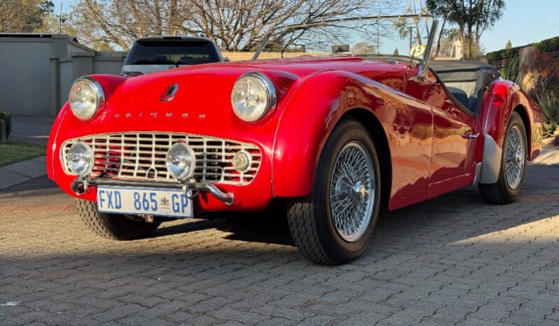 
								Used 1958 Triumph TR3A full									
