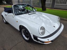 1986 Porsche 911 Carrera Cabriolet