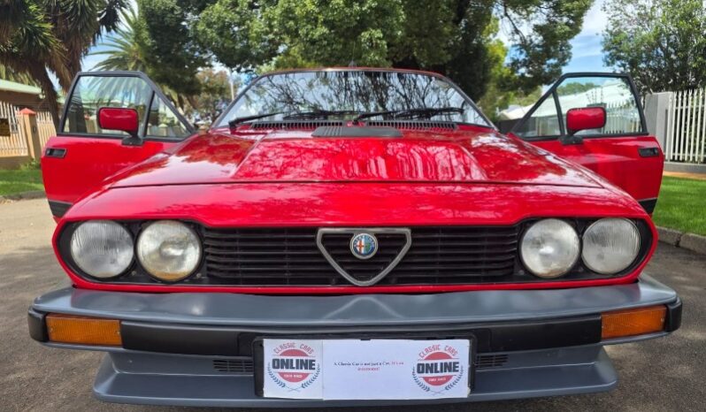 
								Used 1984 Alfa Romeo GTV6 2.5 full									