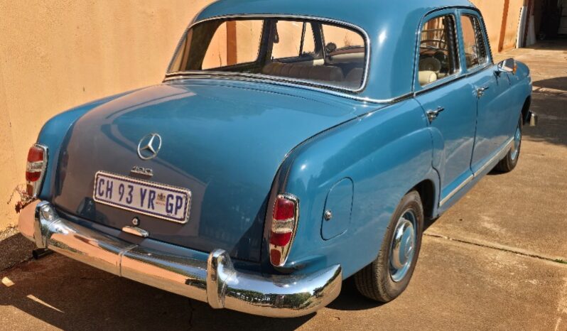 
								Used 1961 Mercedes-Benz Ponton 190 full									